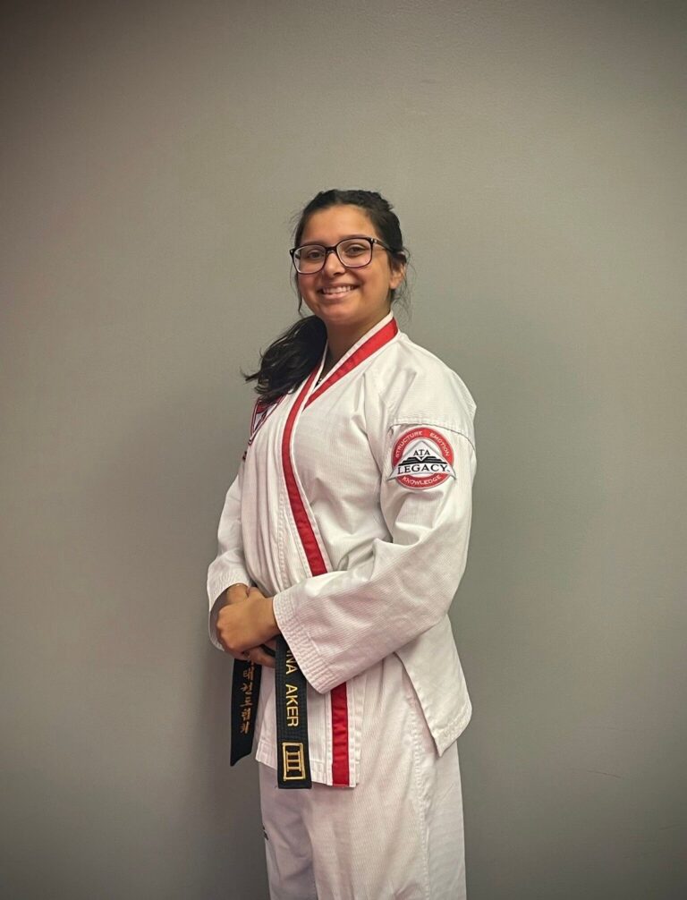 3rd Degree Black Belt, Instructor Miss Savanna Aker